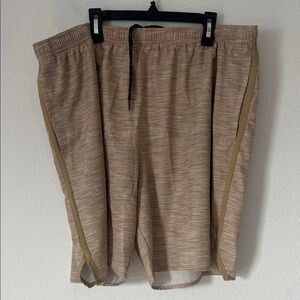 Zelos Tan Athletic Shorts XL